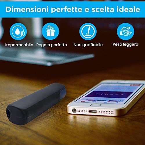 Zarcshield Coque Lil Solid 2.0 Coque Lil iqos Solid 2.0 en silicone TPU, imperméable et anti--Cadute et anti-vibration et portable, protection efficace des cigarettes électroniques, noir - Image 6