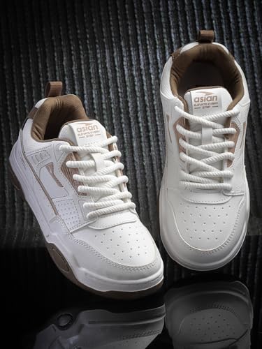 Image of ASIAN Men's Vegas-01 Sneakers | Stylish & Lightweight Design Comfortable Lace-Up Sneakers for Travel & Everyday Use
