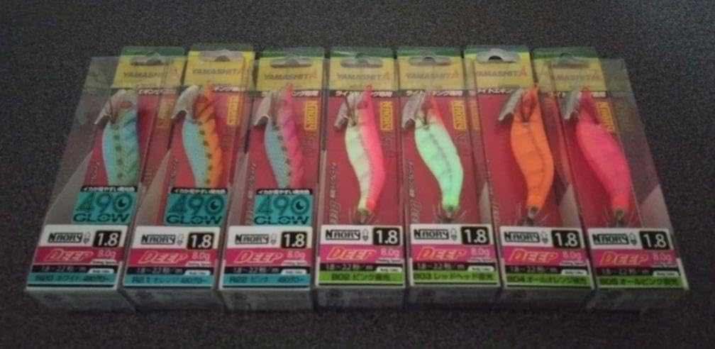 希少 廃盤品 ヤマシタ ナオリーRH ディープ 1.8号 7個セット