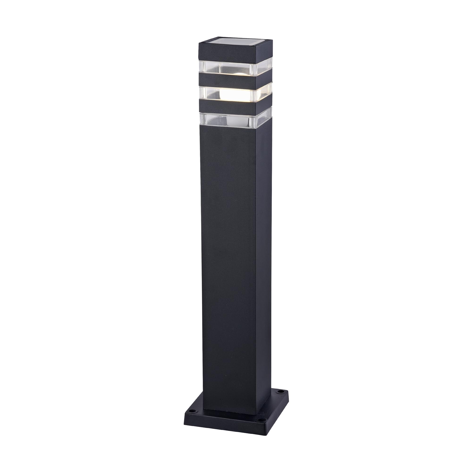 MAYTONI DECORATIVE LIGHTING Modern Compact Outdoor Floor Lamp Pedestal Garden Black Metal Aluminium E27 х 60W x 230V x 50Hz IP54