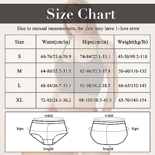 Lishang-5er-Tangas-Mujer-Pack-Sexy-Bragas-Encaje-Mujer-Ropa-Elastica-Braguitas-Culotte-Transparente-Cintura-Baja-Ropa-Interior-Femenina