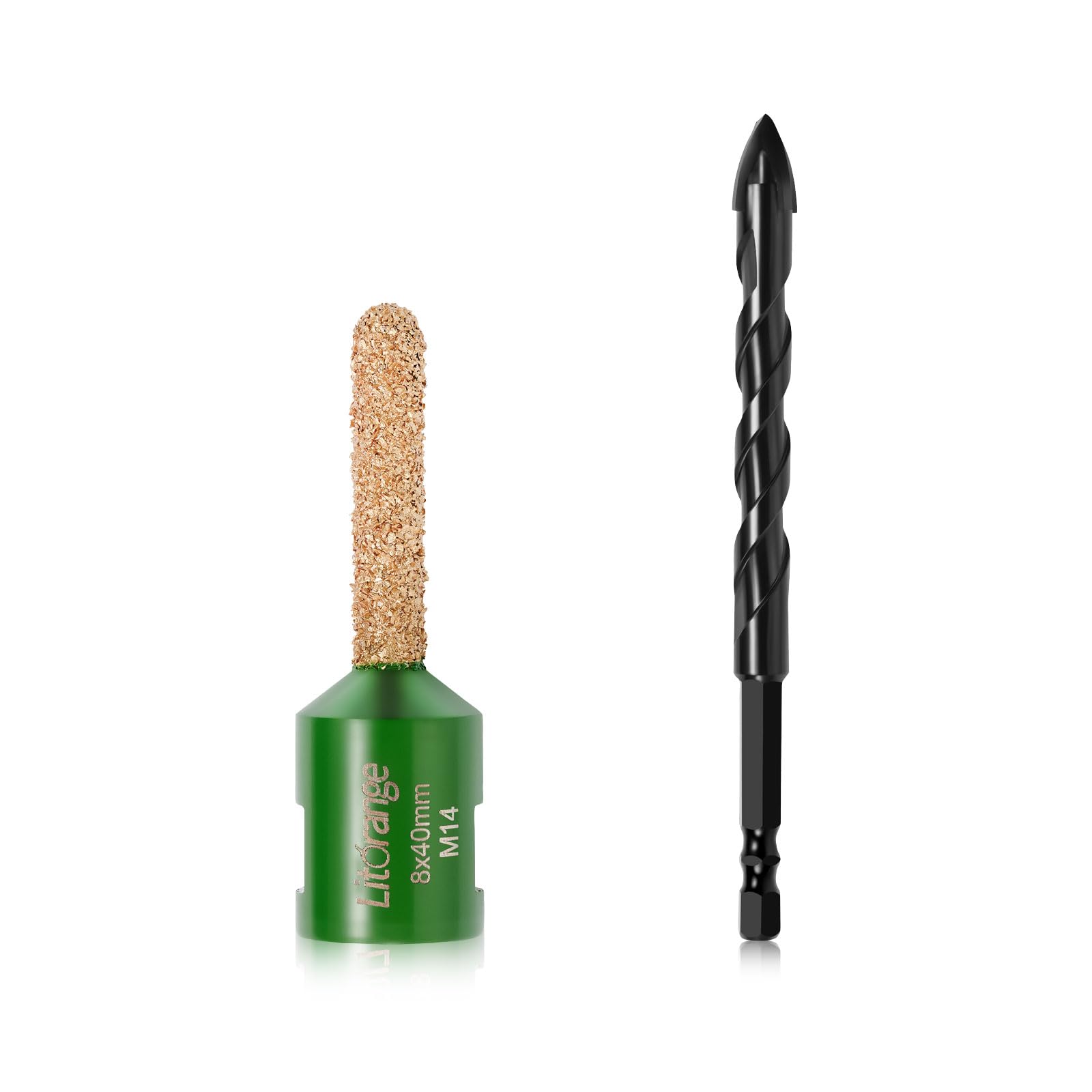 Litorange Mortar Rake diameter 8mm x 40mm with M14 Thread