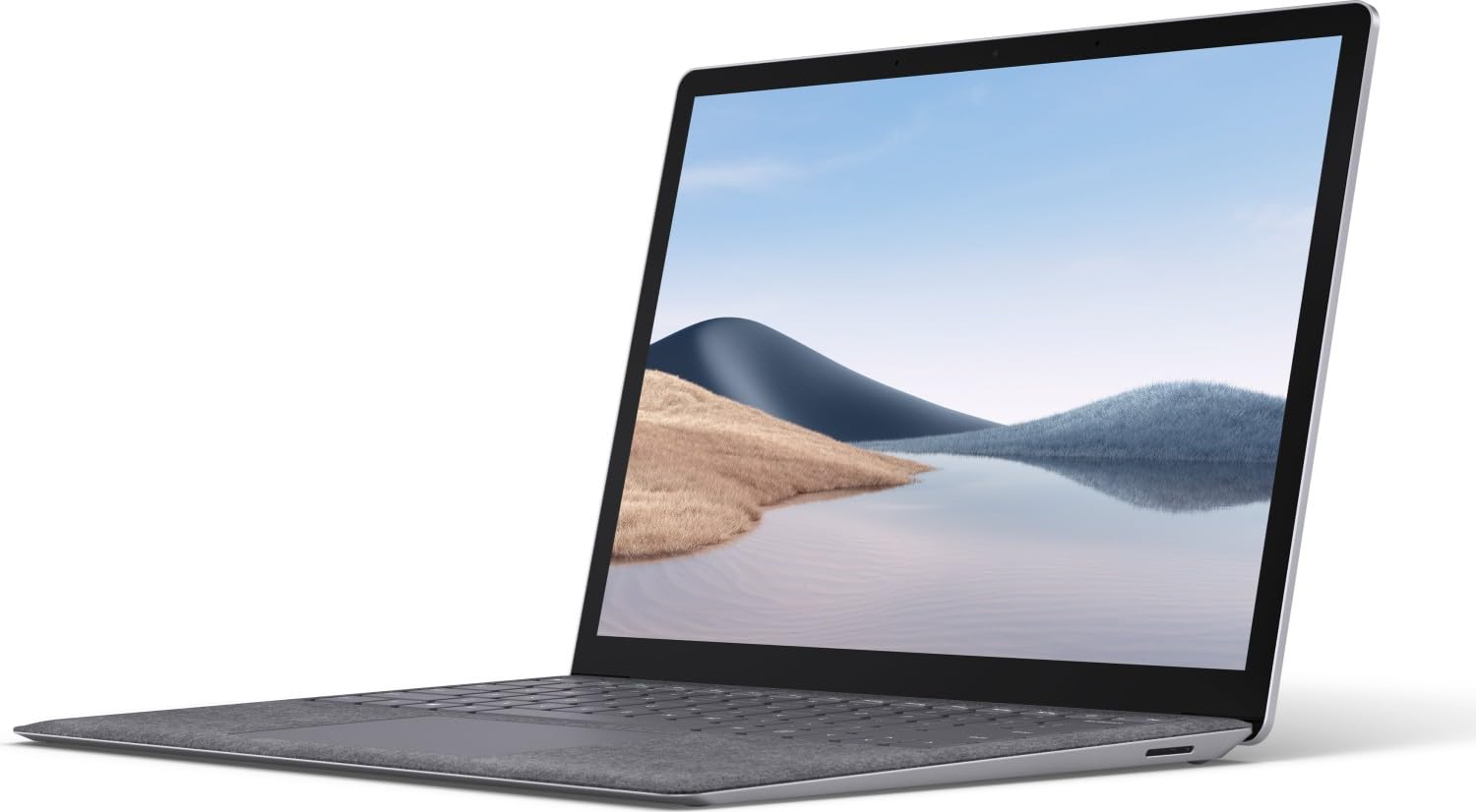 Microsoft Surface Laptop 4 Platinum | 13,5 Zoll 2256 x 1504 Touch Display | AMD Ryzen 5 4680U | 16 GB RAM | 256 GB SSD | Windows 11 Pro Notebook Laptop | 1 Jahr Garantie (Generalüberholt)