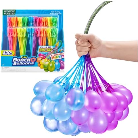 Tropical Party Bunch O Balloons 300 plus Rapid-Filling Self-Sealing Water Balloons, Mail Box (10 Pack) Cover