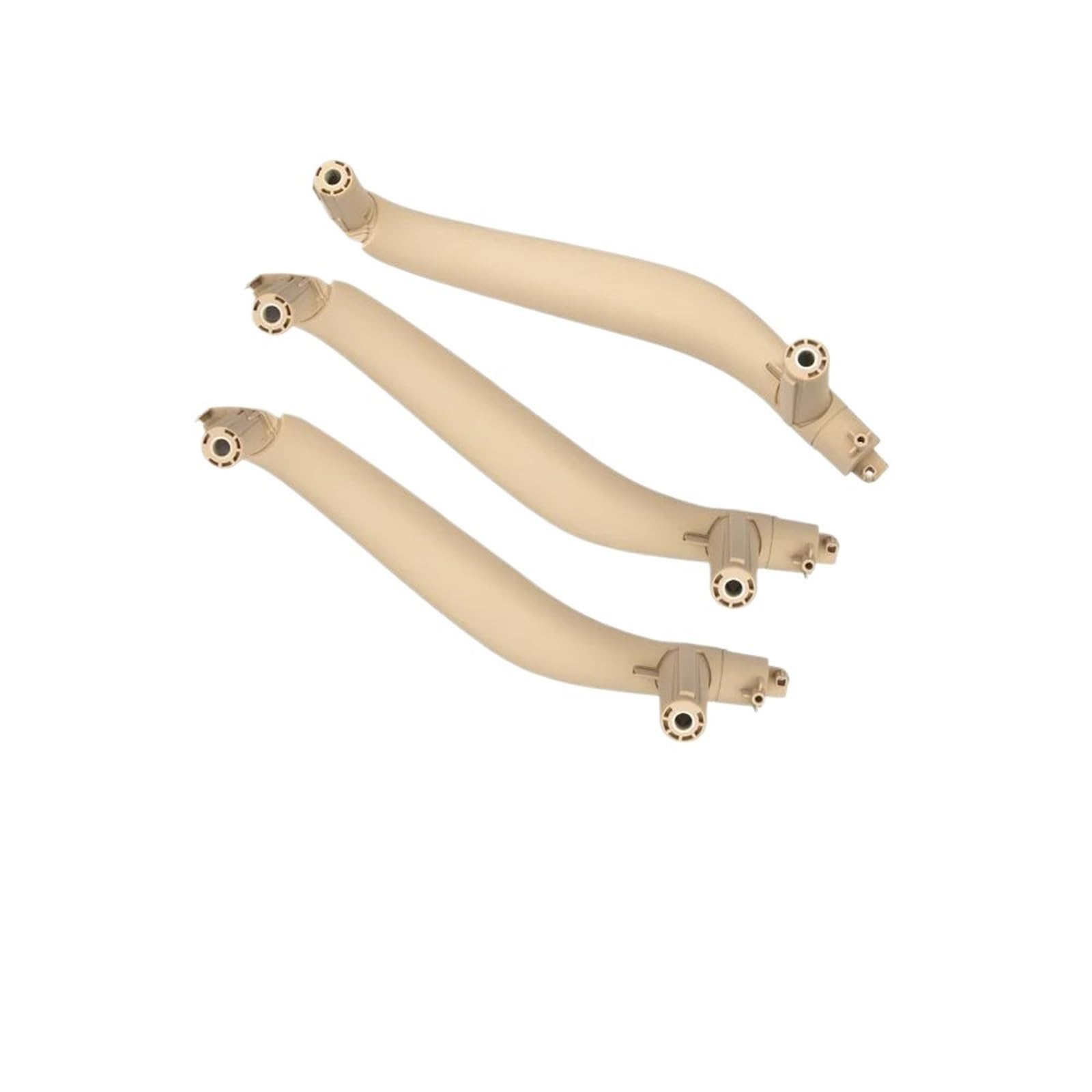 JYUTDW Inner Door Handle Car Inner Door Handle Pull Panel Trim for BMW for X5 X6 F15 F16 2014-2018(RHD Beige)