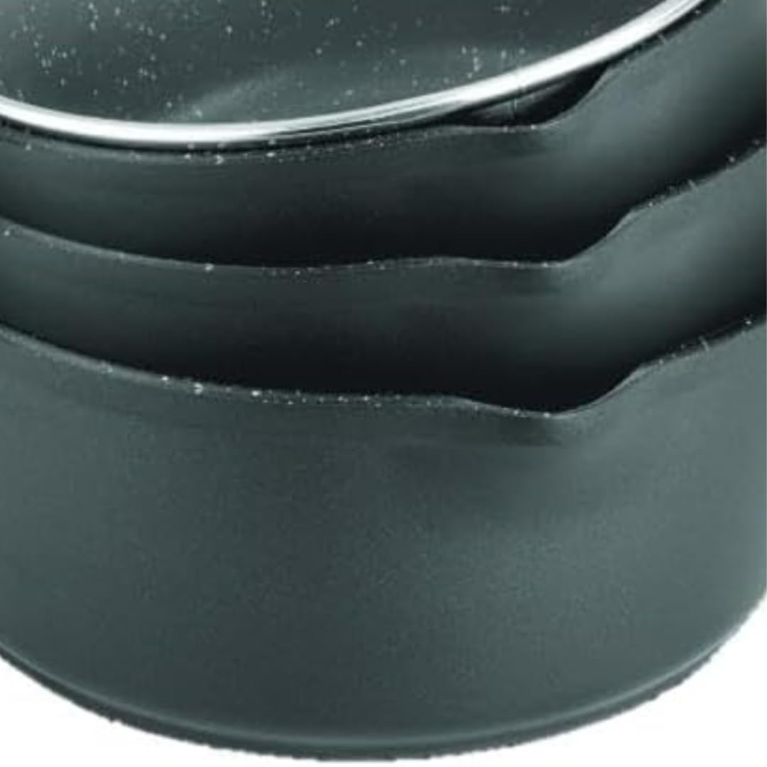 Set Pentole Laguiole Maestro: 3 Padelle Antiaderenti Con Manico Rimovibile (16/18/20 Cm) - 5