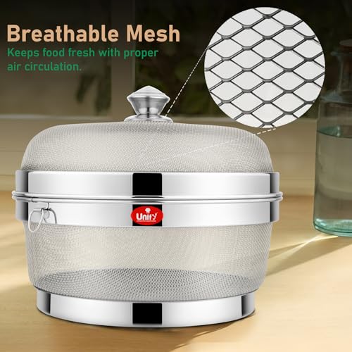 Unify 12 Inch Stainless Steel Mesh Fruit Basket - Image 5