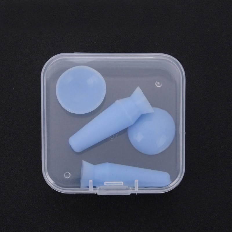 Korean eye protection cover Double eyelids Embedding double eyelid surgery Silicone protector Eyelet suction cup (Color: B)