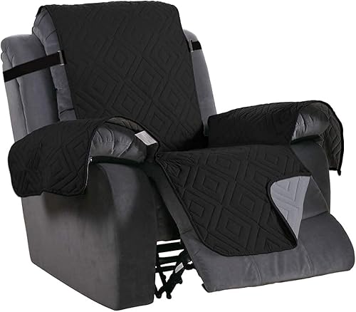 Miniatura 4 de Funda de sofá reversible, color negro