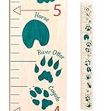 Headwaters Studio Wooden Ruler Growth Chart for Kids, Boys and Girls - Height Chart & Height Measure