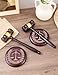 Wooden Gavel and Sound Block Set, Judge Gavel, Gavel for Meetings, Wooden Gavel for Courtroom, Hammer and Gavel Set, Mock Judges Gavel Prop, Auction Gavel ﻿2025 New ''Justice is Never Late''