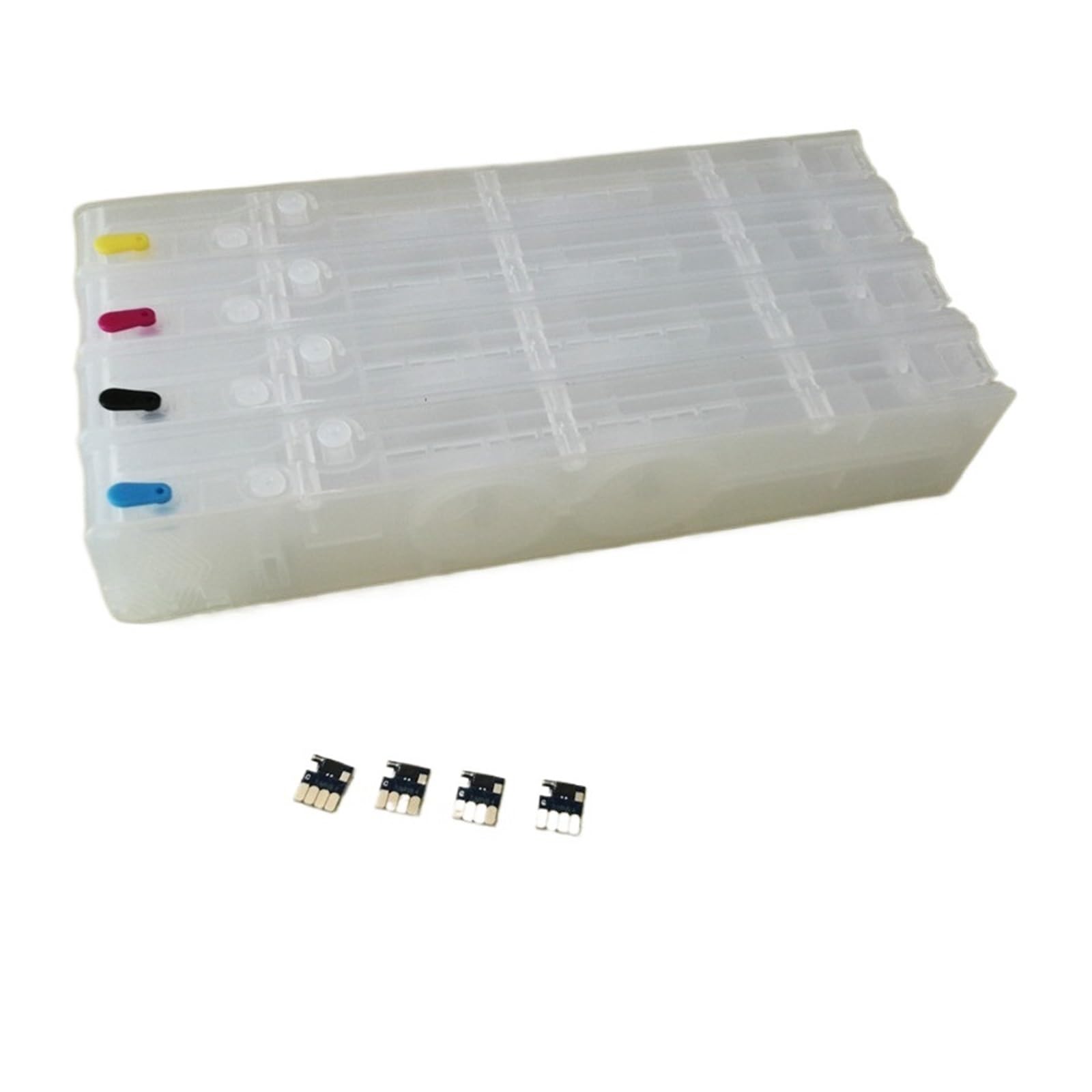 Kompatibel mit HP, CISS-Kartusche 970XL 971XL 980XL | 4-Farben-CISS mit ARC-Chips for 970XL 971XL 980XL 972XL 973XL 974XL 975XL 981XL 452 477 577 X476 X576 X451(Cartridge No Chp)