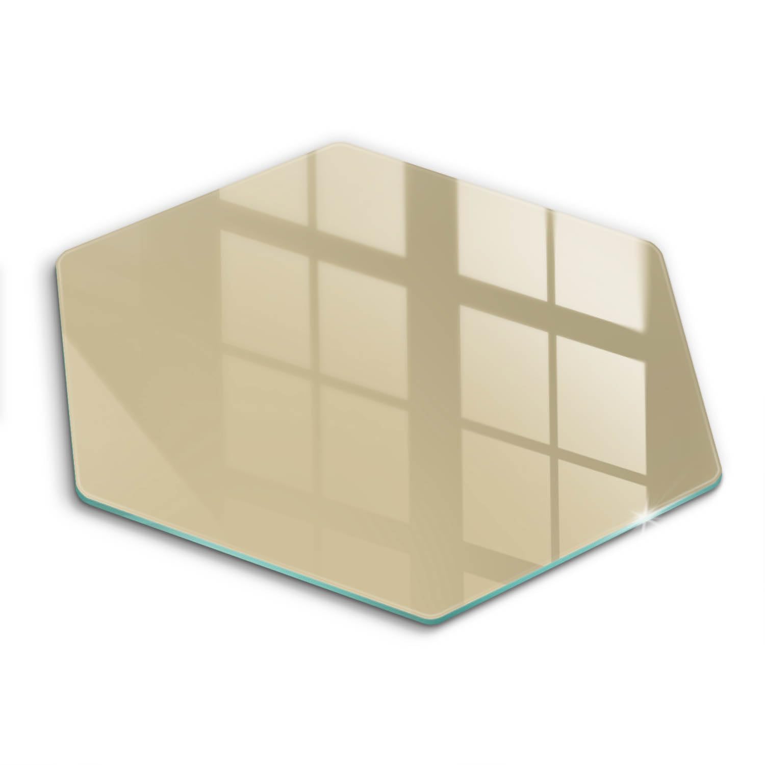 Plaque protection induction 40cm Wallfluent accessoire cuisine verre hectagonale