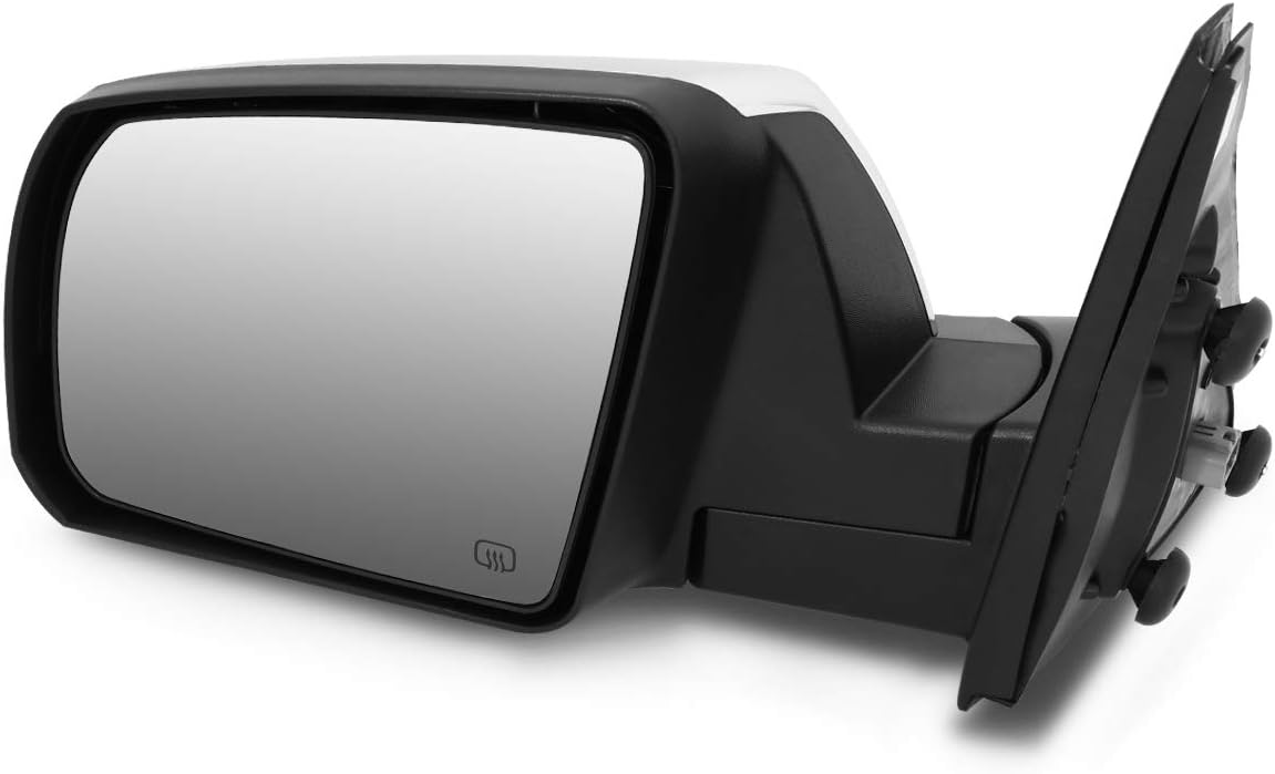 DNA Motoring MR-OEM-030-L Factory Style Left Side Powered+Heated Rear View Mirror Chrome