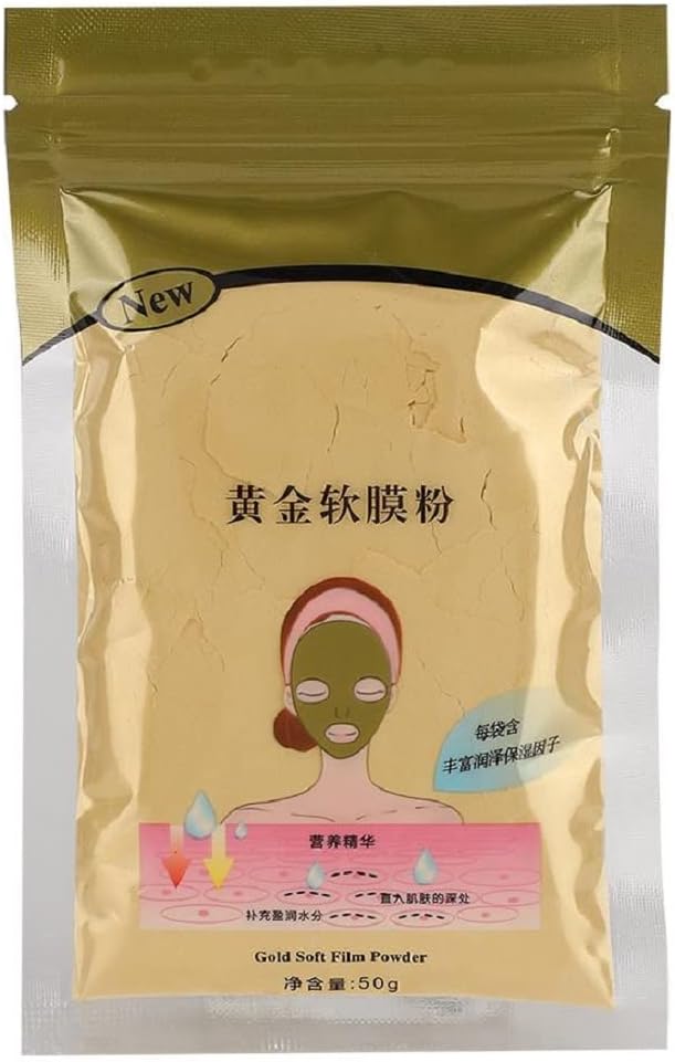 Digital Shoppy 24K GOLD Active Face Mask Powder Scars Acne Control 50g