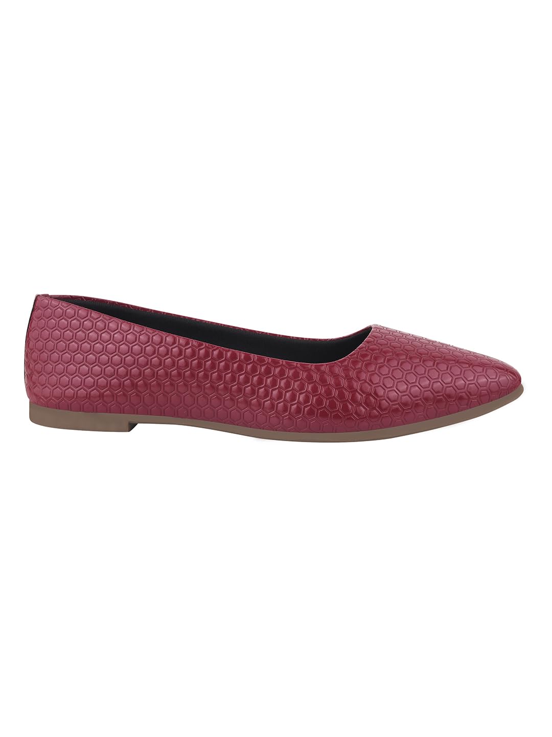 Women's Textured Ballet Flats – Comfortable Slip-On Round Toe Shoes – Lightweight Casual & Office Footwear Stylish & Comfy-image-45