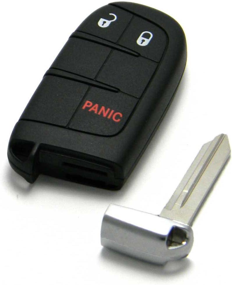 OEM Dodge Keyless Entry Remote Fob 3-Button Smart Proximity Key (FCC ID: M3N-40821302 / P/N: 68066349)