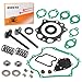Intake Exhaust Valve Gasket Seal Spring Cotter Retainer Seat Kit for Club Car Golf Cart DS Predent FE290 290cc Engine 1992-Up 1016447 1016448