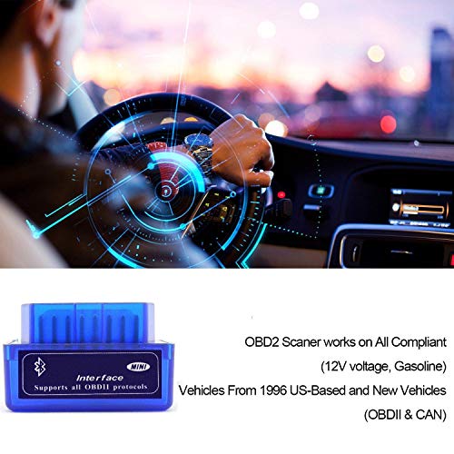 Mini OBD2 diagnostisch apparaat OBDII Bluetooth-adapter diagnostisch apparaat auto tool diagnostische motorcodelezer met… - Image 4