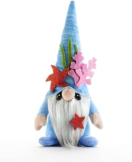 Giftcraft 473946 Coral Gnome, 9 inch, Polyester, Reef