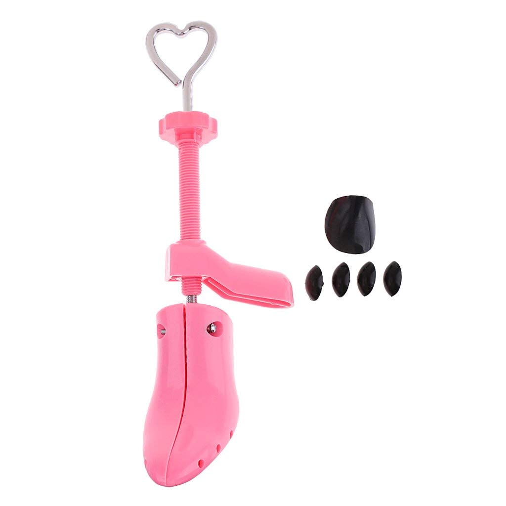 Backbayia Shoe Stretcher Decompression Plugs, Pink, 7 UK