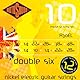 Rotosound Nickelsaiten für 12-saitige E-Gitarren, Regular, Stärke 10-10, 14-14, 22-10, 28-14, 38-22, 48-28