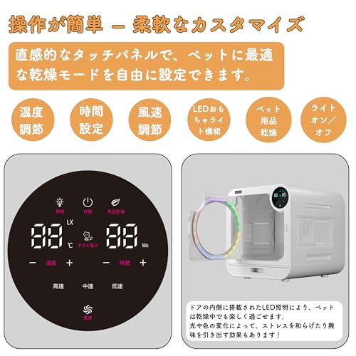 YIMAIDA ペットドライヤー KD-003 の商品画像 3