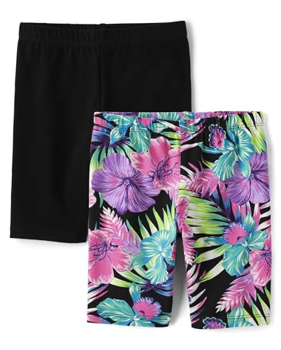 Image of The Children's Place Girls Solid Bike Shorts