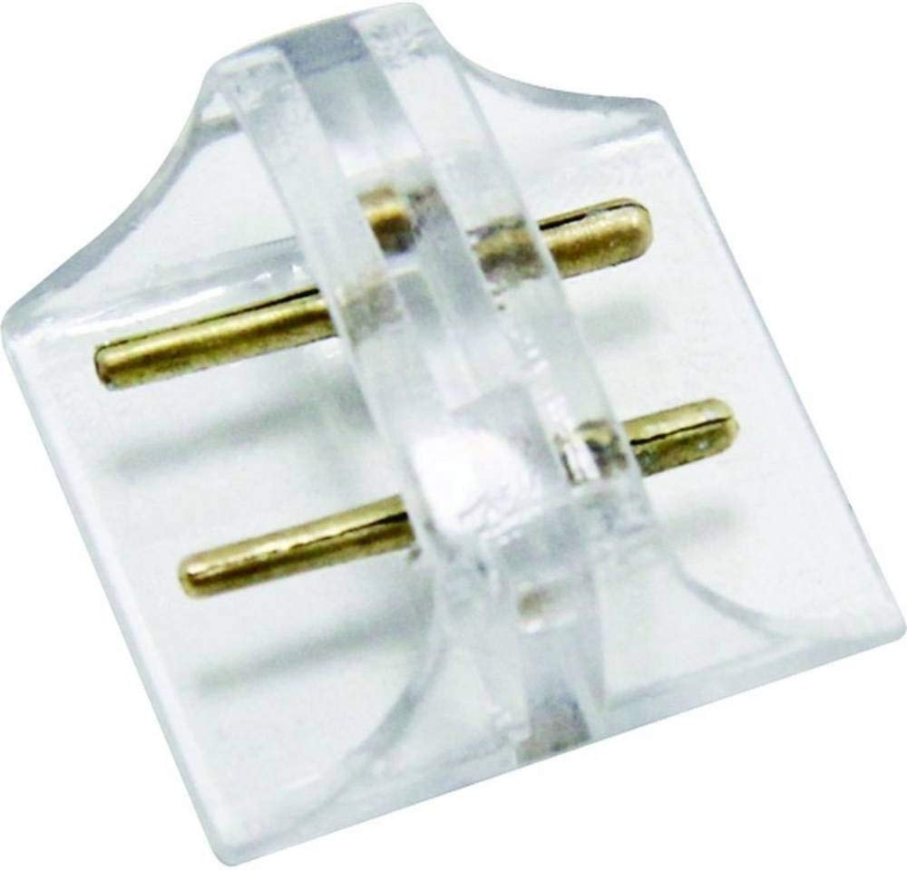 Conector intermedio LCV10 LEDconnect de cuerpo transparente anti sombras pack de 2