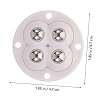 Vista 2 de VILLCASE 4 unidades de contenedores de almacenamiento autoadhesivos para juguetes, cubo de almacenamiento de metal, mini basurero, ruedas de alta