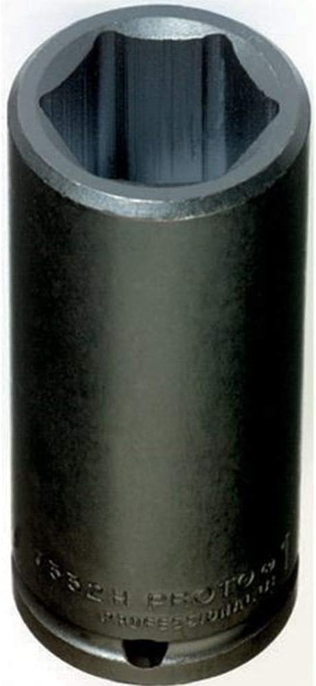 Proto J7348H Impact Socket, 1/2 In Dr, 1-1/2 In, 6 pt