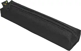 Estojo, Reflex, Nylon, Preto, Pequeno, 1419