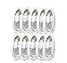 USB Type C Cable, CFStore@ [10-Pack: 3 ft X10] Type C to USB A Charging Cord w/ 56k Ohm Resistor for Galaxy S8, S8+, MacBook, Nintendo Switch, Sony XZ, LG V20 G5 G6 and More (WJH-TCX10)