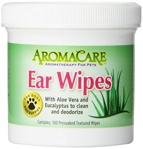 AromaCare 100 Ohr Tücher für Hunde