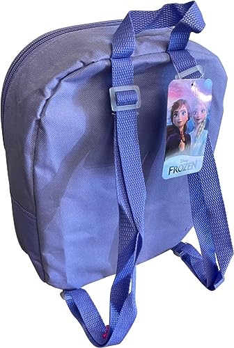 Fast Forward Frozen Elsa & Anna 11" Mini Backpack (Purple)3