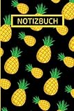 Notizbuch: Ananas Notizbuch für Ananasliebhaber | Frucht | Sommer | Notizheft | Geschenk | Journal | Tagebuch | 120 Seiten | 6x9 Zoll Format
