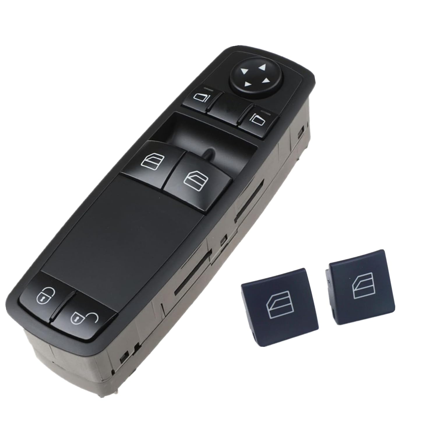 2 x przełącznik podnośnika szyby elektryczne do okien A1698206410 A2518300390 pasuje do klasy A W169 klasy B W245 ML W164 R W251 GL X164