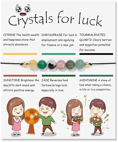 Fuqimanman2020 Pulsera elástica de cristal espiritual de 0.236 in con 7 chakras, piedra natural, curación con significado, cuarzo, amatista, reiki,