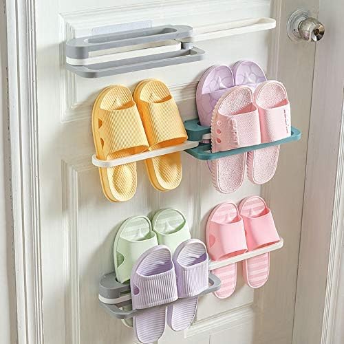 Plastic Foldable 3 Layer Shoes Rack | Layer Shoe Rack with Easy Storage | Lightweight | Adjustable | Multifunctional Space Saving Organiser for Home and Office (3 Layer)-image-37