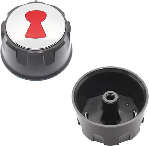 luclyyasys Actualización 69892 Weber Spirit - Pomos de control de gas de repuesto 69893, 69892 Perillas de control de gas compatibles con Weber