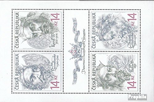 Prophila Collection Repubblica Ceca 106-109 Minifoglio (Completa Edizione) 1996 Lussemburgo (Francobolli per i Collezionisti)