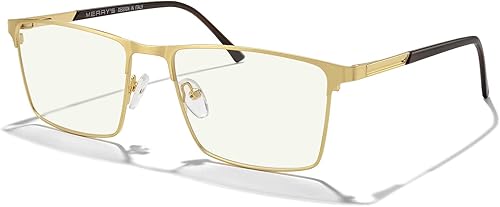 MERRY'S - Gafas de lectura para hombre, color azul