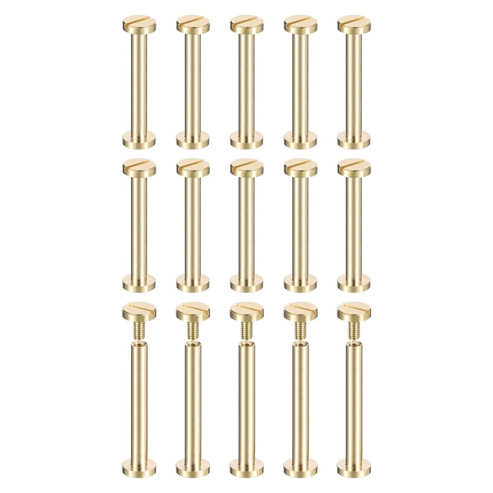 MABAHON Lot de 80 vis Chicago M5 x 6 mm 4 couleurs Chicago Kit de vis à