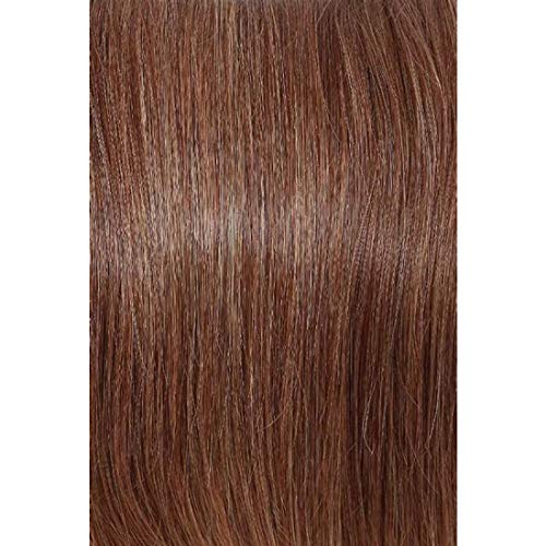 Clip in hair extensions one piece 25.2" #Chestnut