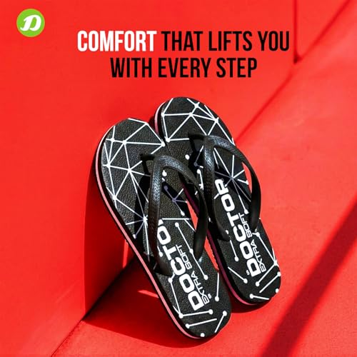 Image of DOCTOR EXTRA SOFT Women's Orthopedic and Diabetic Comfort Ortho Care, Bathroom Rubber Flip-Flops and House Slipper [OR-D-02]