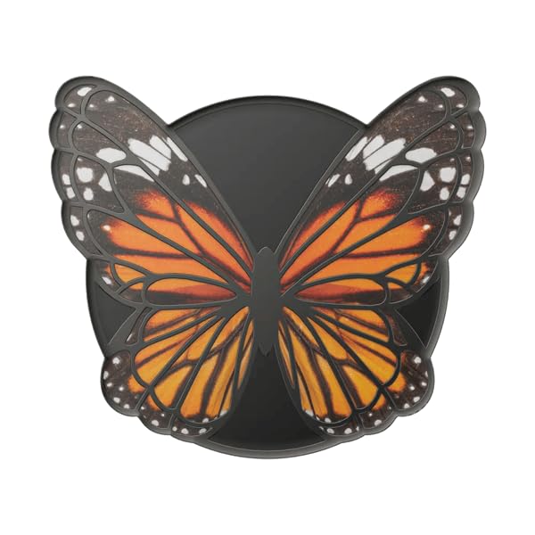 Image of PopSockets Adhesive Phone Grip, Holder- Monarch Butterfly