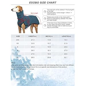 Esobo Fleece Dog Apparel Winter Warm Dog Coat Doggie Turtleneck Cozy Jacket Soft Shirt Vest Stylish Pet Outfits for Small Medium Large Dogs Esobo Fleece Dog Apparel Winter Warm Dog Coat Doggie Turtleneck Cozy Jacket Soft Shirt Vest Stylish Pet Outfits for Small Medium Large Dogs