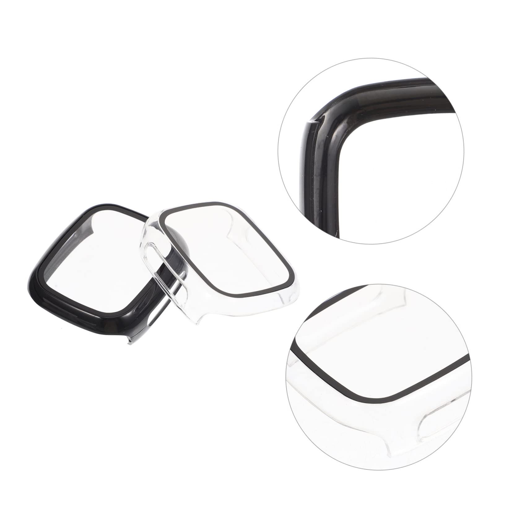 Gatuida 10stücke Schutzfolie Und Hülle Für Play Smartwatch Pc Gehärtetes Stoßfest Kratzfest Und Transparent Einfache Anbringung Elegantes Design