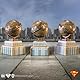 Nemesis Now DC The Daily Planet Ornament 22 cm, Kunstharz, offizielles Lizenzprodukt, Superman The Daily Planet Tower, Superman Comics Heimdekoration, gegossen aus feinstem Harz, fachmännisch