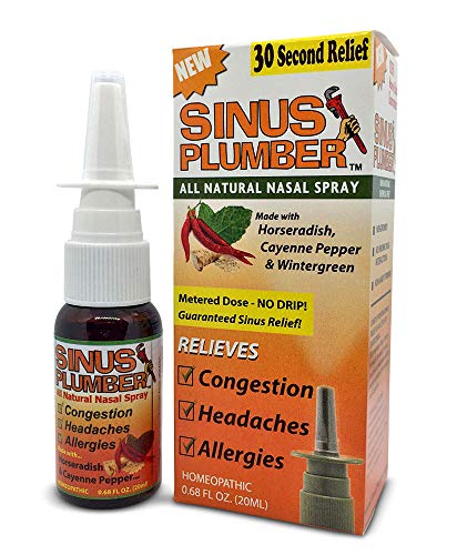 Sinus Plumber Allergy Headache Wellness Kit - Nasal Sprays for Allergies, Sinusitis and Migraine Headaches
